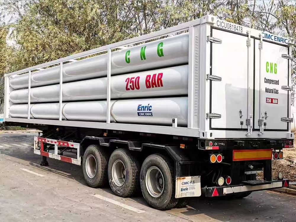 used CNG Skid Tube Trailer