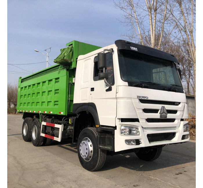 Used Howo 10 Tires 6x4 Dump Truck 351hp